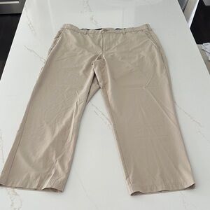 Two pairs of Izod Men's Tan Pants 38x30